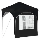 vidaXL Pop-up Feesttent 192 x 192 x 245 cm Antraciet