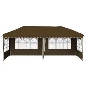 vidaXL Pop-up Feesttent 575 x 289 x 245 cm Taupe