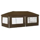 vidaXL Pop-up Feesttent 575 x 289 x 245 cm Taupe