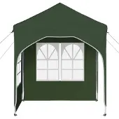vidaXL Pop-up Feesttent 192 x 192 x 245 cm Groen