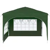 vidaXL Pop-up Feesttent 290 x 290 x 245 cm Groen