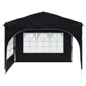 vidaXL Pop-up Feesttent 290 x 290 x 245 cm Antraciet