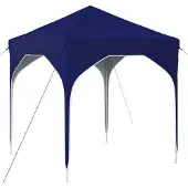 vidaXL Pop-up Feesttent 194 x 194 x 245 cm Blauw
