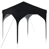 vidaXL Pop-up Feesttent 194 x 194 x 245 cm Antraciet