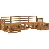 vidaXL Buiten bank set 5 st