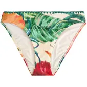 Next Bikinibroek crème / groen / donkergroen / lichtoranje