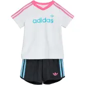 Adidas Originals Set 'Sprinter' lichtblauw / lichtroze / zwart / wit
