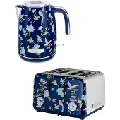 VQ by VQ Keuken Set – Jug Waterkoker 1,7L & 4-Sleuven Broodrooster – Elveden Marine – Luxe Design Ontbijtset