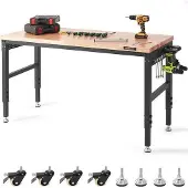 OEM Verstelbaar werkstation, afmetingen 1524x559 mm, gewicht 907 kg, elektrisch