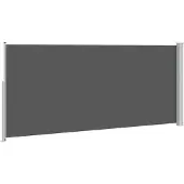 vidaXL Uittrekbaar Zijscherm 200 x 300 cm 100% polyester, ijzer, staal