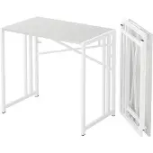 OEM Wit bureau van 90 cm breed, geschikt voor thuiswerken