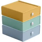 OEM Stapelbaar ladekast, 3-delig, organizer voor kantoor, lade