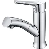 OEM Wanddouche met uittrekbare douchekop, geschikt voor badkamer en keuken