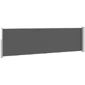 vidaXL Uittrekbaar Zijscherm 140 x 300 cm Polyester Rechthoekig