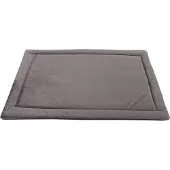 Markenlos Zacht hondenbed, antislip, wasbaar, pluche, 89x58 cm, bruin