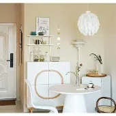 OEM Maansfase wanddecoratie, goud