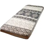 Markenlos Luchtbed Chatou, Print Isomat, Boxmatras, Gastenbed, Katoen, Grijs