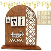 OEM Houten Ramadan-decoratiekalender, Eid Mubarak, zelf te maken