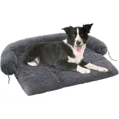 Markenlos Comfortabel hondenbed, 115x95 cm, antraciet