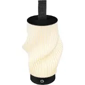 Briloner Tubi - Tafellamp oplaadbaar - dimbaar - warm wit licht - Ø14x28cm