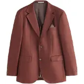 Next Business-colbert 'N. Premium' kastanjebruin