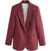 Next Blazers roestbruin
