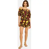 Friends Like These Jumpsuit citroen / olijfgroen / framboos / zwart