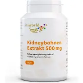 Vitaworld Phaseolin nierbonen, 500 mg capsules, 120 stuks