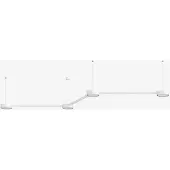 Lucis hanglamp INFINITY II, 62W, 3000K, acrylglas, wit, artikelnummer 23.K.60