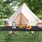 Famanu Waterdichte picknicktafelkleden, robuust, windbestendig en gemakkelijk schoon te maken