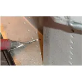 PFERD TOOLS 21211083 Freesstift Hardmetaal Bol 3 mm Lengte 33 mm Afmeting, Ø 3 mm Werklengte 2 mm Schachtdiameter 3 mm 1 stuks