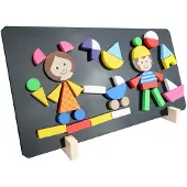 Detoa Magnetische puzzel voor kinderen, in een doos van 33x23x3,5 cm
