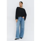 Gina Tricot Wide fit Jeans in 5-pocketmodel met lyocell