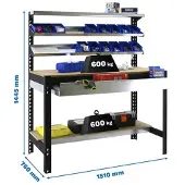 Simonwork (bancos De Trabajo) Bt1 Box Werkbank 1445x1510x760 Mm