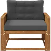 vidaXL Buiten Midden Sofa Naturel