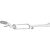 VEGAZ DS-501 Uitlaat middendemper