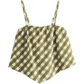 Next Top kaki / olijfgroen / wit