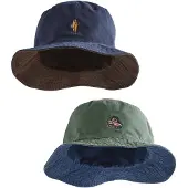 Next Hoed navy / groen