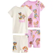 Next Nachtkledij 'Paw Patrol' chamois / bruin / rosa / wit