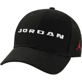 Jordan Hoed 'JAN' rood / zwart / wit