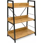 Begryf - Opbergrek - eikenkleur - 3 legplanken - 61x35x84 cm