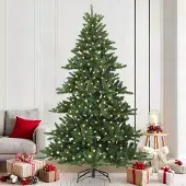Prolenta Maison Exclusive - Kunstkerstboom, inklapbaar, groen, 210 cm, PVC en staal