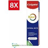 Colgate 8 x - Tandpasta - Total - Natural White - 75ml