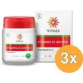 Vitals 3x Vitamine K2 360Mcg (60 capsules)