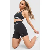 Nike Dames Broeken Pro Seamless Short - Zwart - Maat S