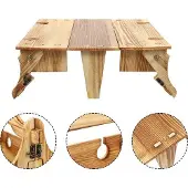 OEM Opklapbare picknicktafel in lichtbruin voor kinderen
