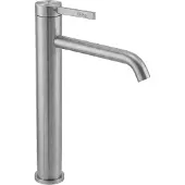 REA - Rivo - Wastafelkraan - Geborsteld Nikkel High - 15,5X5X28Cm