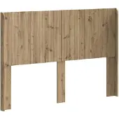 vidaXL Hoofdbord Artisanaal eiken Bewerkt hout