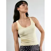 Busem Mouwloze U-hals Modal Katoen Tanktop