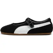 Puma Tacklette sneakers voor Dames, Zwart/Wit, Maat 36